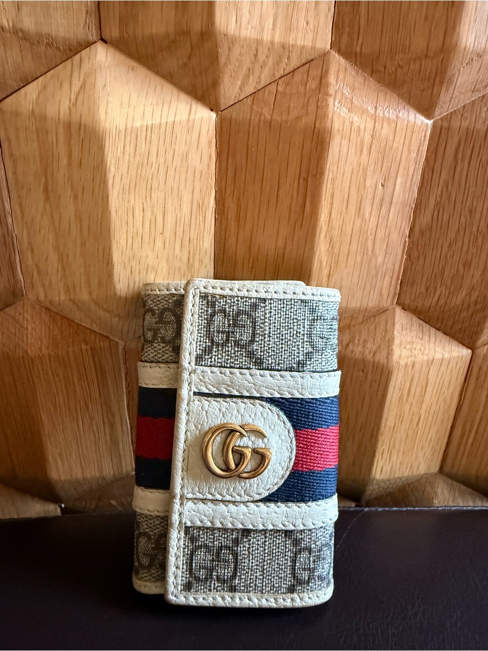 Gucci Ophidia GG Supreme 6-Key Holder